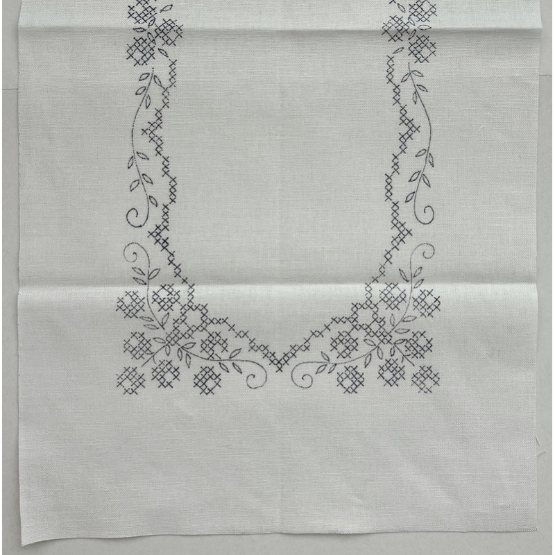 Ristipistokaitaliina/B104 30x60 cm ilman lankoja