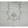 Ruusu-ristipistokaitaliina 50x100 cm ilman lankoja K/B81