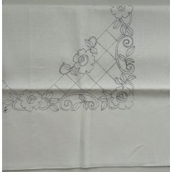 Kukka-liina 80x80 cm ilman lankoja L-113