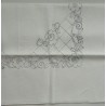 Kukka-liina 80x80 cm ilman lankoja L-113