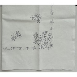 Kukka-liina 80x80 cm ilman lankoja L/B18