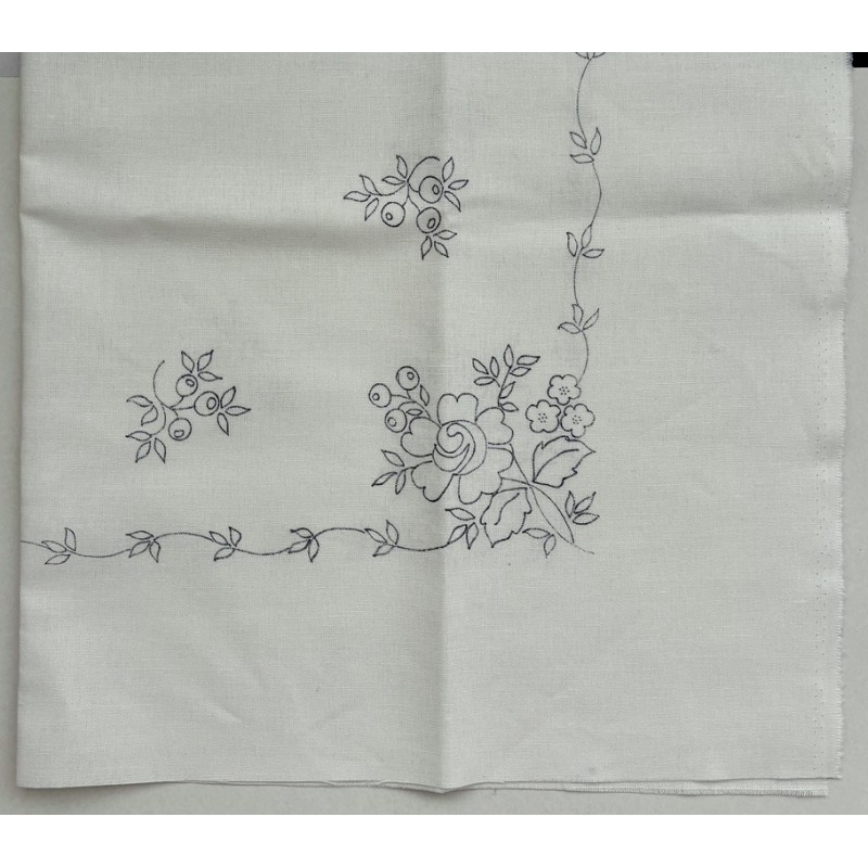 Kukka-liina 80x80 cm ilman lankoja L/B18