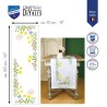 Niittykukat-ristipistokaitaliina PN-0152859