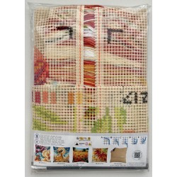 Unikot ja niittykukat -ristipistotyyny PN-0229215