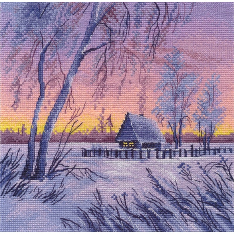 Talvi ilta -ristipistotyö 1669
