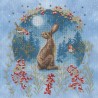 Kuun katselija -ristipistotyö XJS2