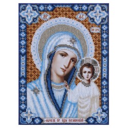 Kazanin jumalanäidin ikoni -helmikirjontatyö TN-457