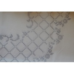 RISTIKKOYMPYRÄ LIINA 90x90 cm ilman lankoja L-025
