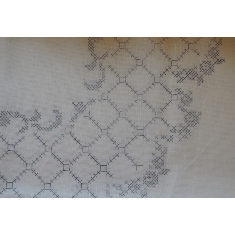 RISTIKKOYMPYRÄ LIINA 90x90 cm ilman lankoja L-025