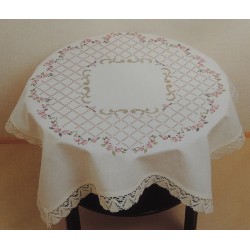 RISTIKKOYMPYRÄ LIINA 90x90 cm ilman lankoja L-025