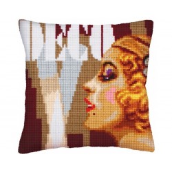 Art Deco2 -ristipistotyyny 5236