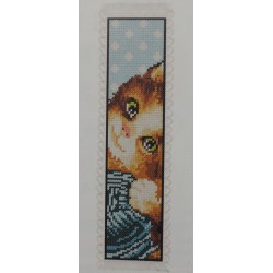 Kissa ja lankakerä -kirjanmerkki