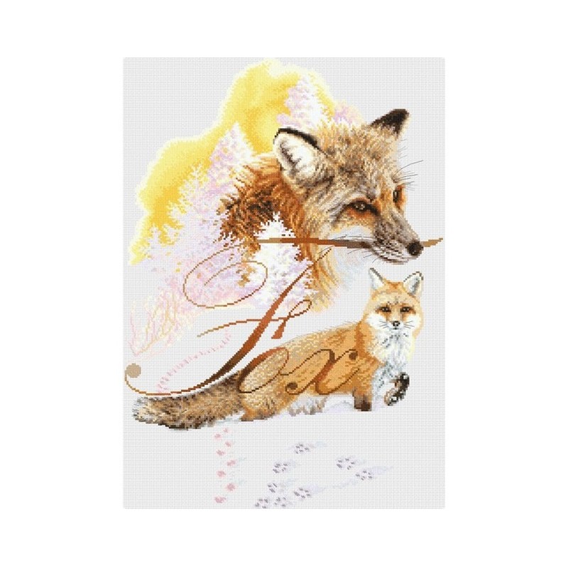 Kettu-ristipistotyö M784