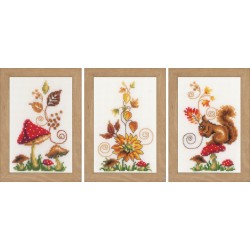 Syksyinen idylli -ristipistotaulut PN-0158071