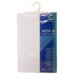 AIDA 16 -kirjontakangas valkoinen 100