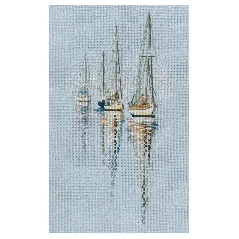 Purjeveneet-ristipistotyö M850