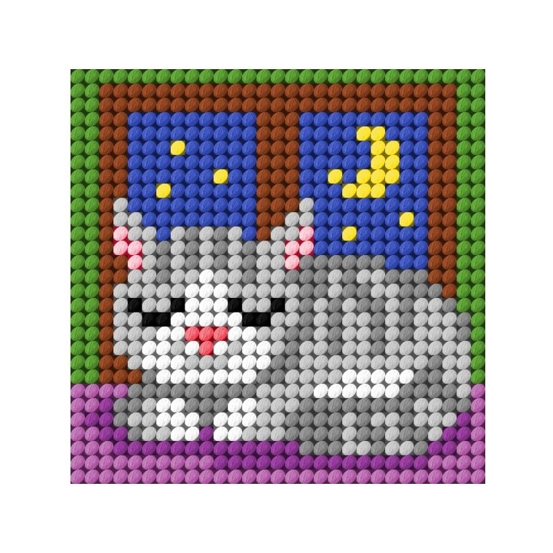 NUKKUVA KISSA -ensimmäinen kanavatyöni 9647