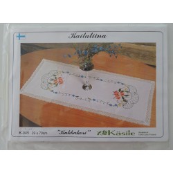 Kukkakori-kaitaliina 29x70 cm K-045