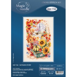 Syksyinen tarina -ristipistotyö 250-734