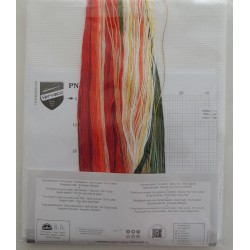 Joulukukat-ristipistokaitaliina PN-0155487