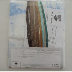 Porot ja joulukuuset -ristipistoliina PN-0154987