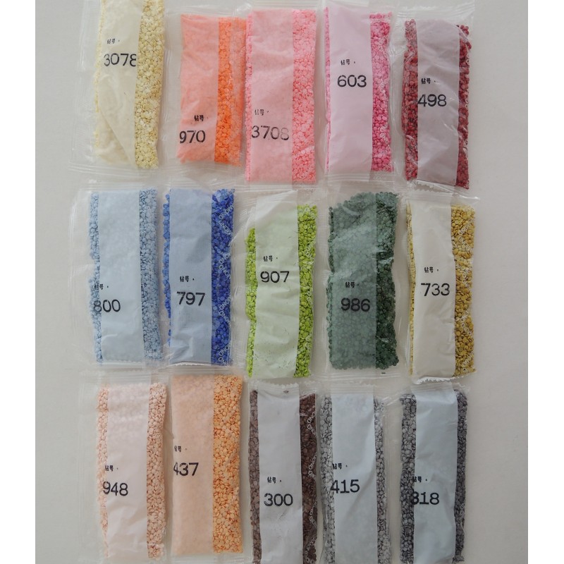 Pyöreät timantit 25 g